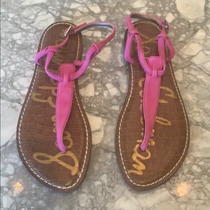Sam Edelman pink sandals never worn 8m